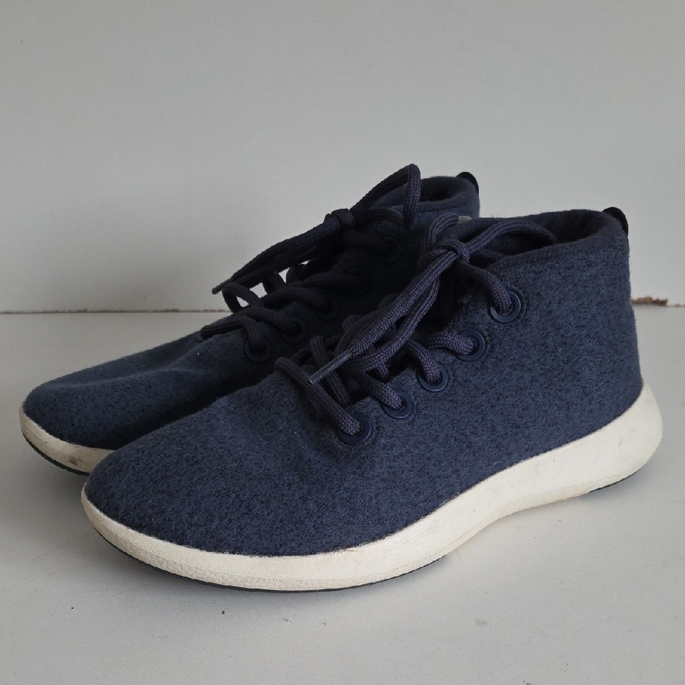 ALLBIRDS | Women's Wool Runner-up Mizzles Sneakers Navy Blue Sz 9